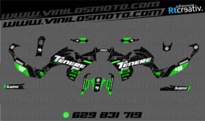 175€ - Yamaha Tenere | Diseño Rt015 26 ADHESIVOS Y PEGATINAS DE VINILO YAMAHA TENERE Rt015-07