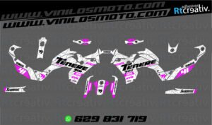 175€ - Yamaha Tenere | Diseño Rt015 12 ADHESIVOS Y PEGATINAS DE VINILO YAMAHA TENERE Rt015-11