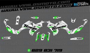 175€ - Yamaha Tenere | Diseño Rt015 8 ADHESIVOS Y PEGATINAS DE VINILO YAMAHA TENERE Rt015-14