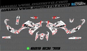 175€ - Yamaha Tenere | Diseño Rt016 18 ADHESIVOS Y PEGATINAS DE VINILO YAMAHA TENERE Rt016-09