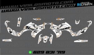175€ - Yamaha Tenere | Diseño Rt016 28 ADHESIVOS Y PEGATINAS DE VINILO YAMAHA TENERE Rt016-14