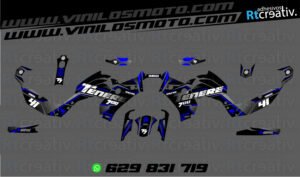 175€ - Yamaha Tenere | Diseño Rt016 4 ADHESIVOS Y PEGATINAS DE VINILO YAMAHA TENERE Rt016-02