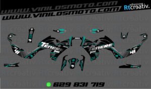 175€ - Yamaha Tenere | Diseño Rt016 6 ADHESIVOS Y PEGATINAS DE VINILO YAMAHA TENERE Rt016-03