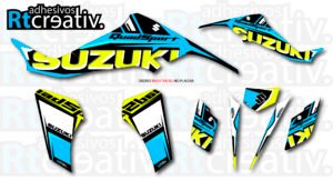 ADHESIVOS Y PEGATINAS DE VINILO PARA SUZUKI LTZ 400 Rt006-02