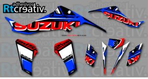 ADHESIVOS Y PEGATINAS DE VINILO PARA SUZUKI LTZ 400 Rt006-04