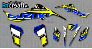 ADHESIVOS Y PEGATINAS DE VINILO PARA SUZUKI LTZ 400 Rt006-05