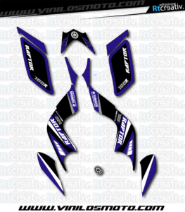 ADHESIVOS Y PEGATINAS DE VINILO PARA YAMAHA RAPTOR 700 Rt001-05