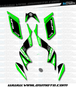 ADHESIVOS Y PEGATINAS DE VINILO PARA YAMAHA RAPTOR 700 Rt001-03
