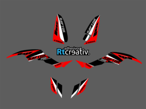 ADHESIVOS Y PEGATINAS DE VINILO PARA YAMAHA RAPTOR 350 Rt004-03