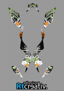 ADHESIVOS Y PEGATINAS DE VINILO PARA YAMAHA RAPTOR 700 Rt006-03