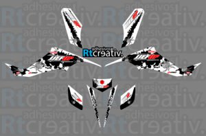 ADHESIVOS Y PEGATINAS DE VINILO PARA SUZUKI LTZ 400 Rt017-01