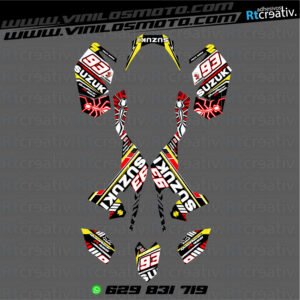 ADHESIVOS Y PEGATINAS DE VINILO PARA SUZUKI LTR 450 Rt008-02