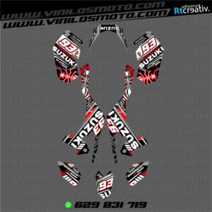 ADHESIVOS Y PEGATINAS DE VINILO PARA SUZUKI LTR 450 Rt008-03