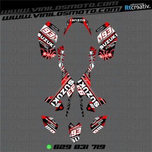 ADHESIVOS Y PEGATINAS DE VINILO PARA SUZUKI LTR 450 Rt008-04