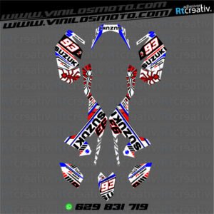 ADHESIVOS Y PEGATINAS DE VINILO PARA SUZUKI LTR 450 Rt008-05