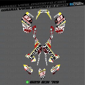 ADHESIVOS Y PEGATINAS DE VINILO PARA SUZUKI LTR 450 Rt008-07
