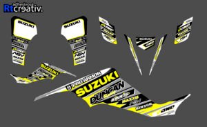 ADHESIVOS Y PEGATINAS DE VINILO PARA SUZUKI LTZ 400 Rt003-03