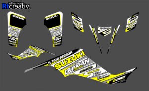 ADHESIVOS Y PEGATINAS DE VINILO PARA SUZUKI LTZ 400 Rt003-06