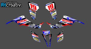 ADHESIVOS Y PEGATINAS DE VINILO PARA SUZUKI LTZ 400 Rt004-01