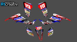 ADHESIVOS Y PEGATINAS DE VINILO PARA SUZUKI LTZ 400 Rt004-03