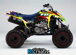 ADHESIVOS Y PEGATINAS DE VINILO PARA SUZUKI LTZ 400 Rt007-02