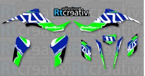 ADHESIVOS Y PEGATINAS DE VINILO PARA SUZUKI LTZ 400 Rt005-07