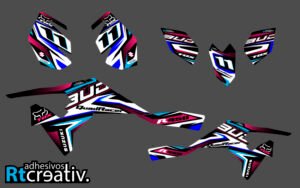 ADHESIVOS Y PEGATINAS DE VINILO PARA SUZUKI LTR 450 Rt003-01