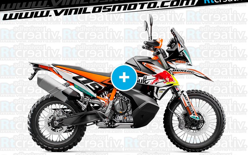 ADHESIVOS Y PEGATINAS DE VINILO KTM ADVENTURE Rt001