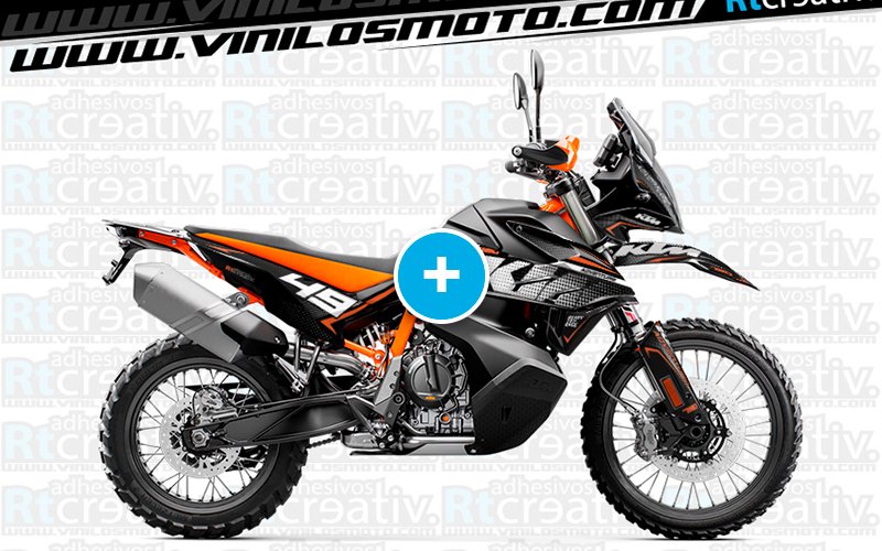 ADHESIVOS Y PEGATINAS DE VINILO KTM ADVENTURE Rt004