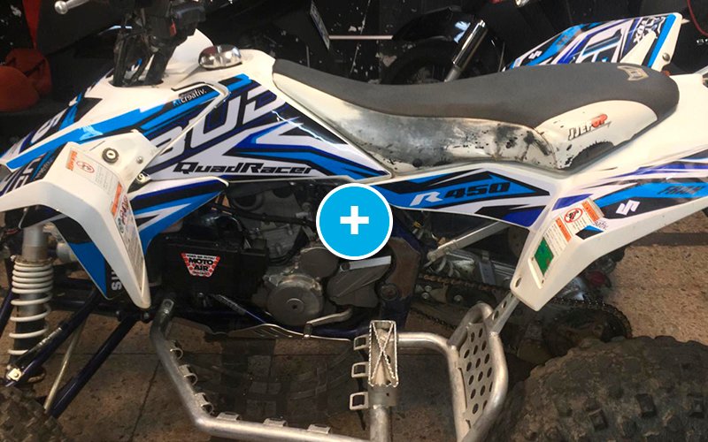 ADHESIVOS Y PEGATINAS DE VINILO PARA SUZUKI LTR 450 Rt003