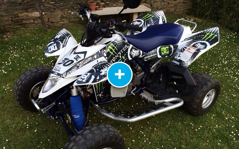 ADHESIVOS Y PEGATINAS DE VINILO PARA SUZUKI LTR 450 Rt006