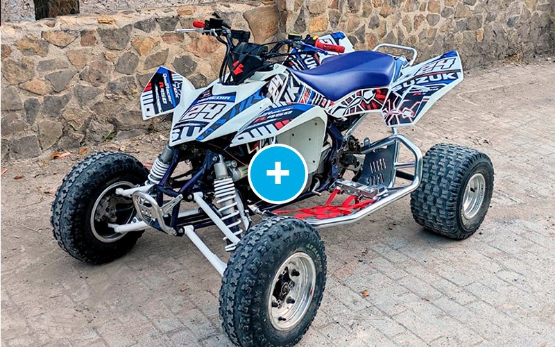 ADHESIVOS Y PEGATINAS DE VINILO PARA SUZUKI LTR 450 Rt008