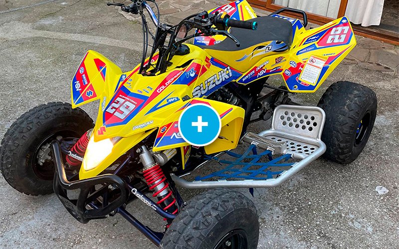 ADHESIVOS Y PEGATINAS DE VINILO PARA SUZUKI LTR 450 Rt011