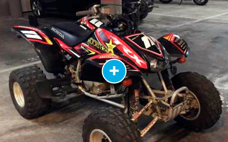 ADHESIVOS Y PEGATINAS DE VINILO PARA HONDA TRX 400 Rt002