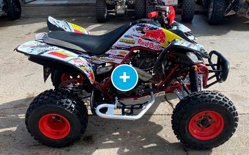 ADHESIVOS Y PEGATINAS DE VINILO PARA YAMAHA RAPTOR 660 Rt002