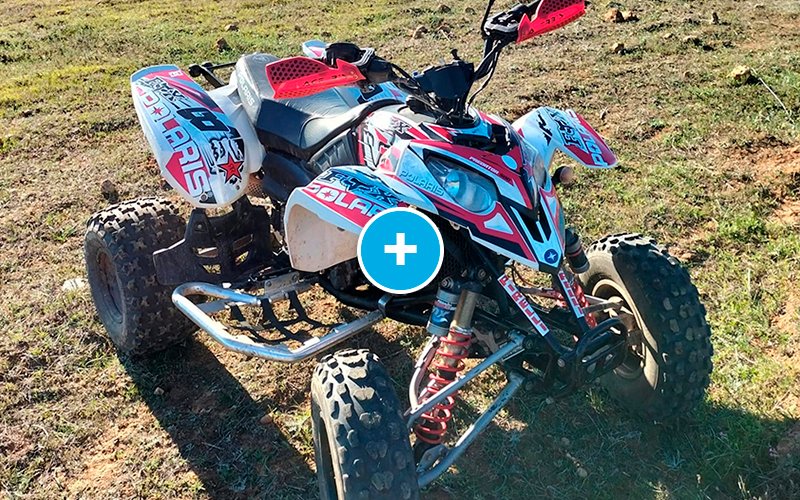 ADHESIVOS Y PEGATINAS DE VINILO PARA POLARIS PREDATOR 500 Rt003