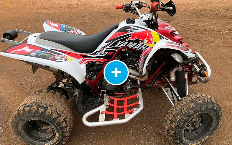 ADHESIVOS Y PEGATINAS DE VINILO PARA YAMAHA RAPTOR 660 Rt003-02
