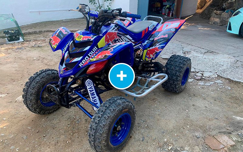 ADHESIVOS Y PEGATINAS DE VINILO PARA YAMAHA RAPTOR 660 Rt003