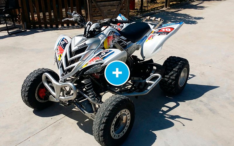 ADHESIVOS Y PEGATINAS DE VINILO PARA YAMAHA RAPTOR 700 Rt004