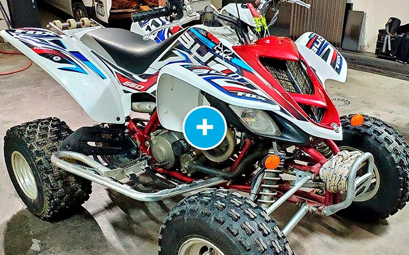 ADHESIVOS Y PEGATINAS DE VINILO PARA YAMAHA RAPTOR 660 Rt006