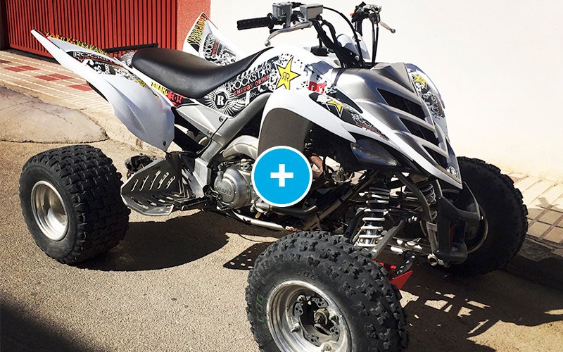 ADHESIVOS Y PEGATINAS DE VINILO PARA YAMAHA RAPTOR 700 Rt007