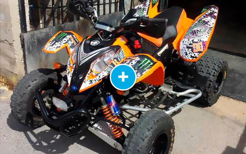 ADHESIVOS Y PEGATINAS DE VINILO PARA POLARIS PREDATOR 500 Rt007