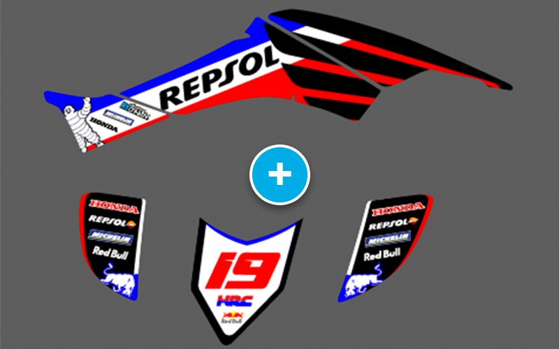 ADHESIVOS Y PEGATINAS DE VINILO PARA HONDA TRX 400 Rt008