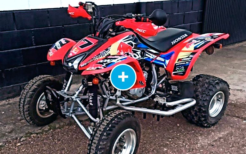 ADHESIVOS Y PEGATINAS DE VINILO PARA HONDA TRX 400 Rt009