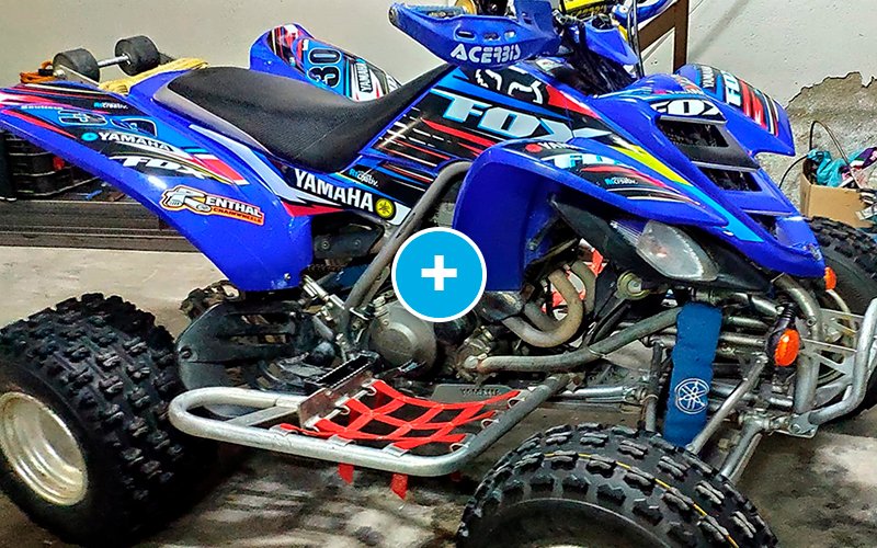 ADHESIVOS Y PEGATINAS DE VINILO PARA YAMAHA RAPTOR 660 Rt009