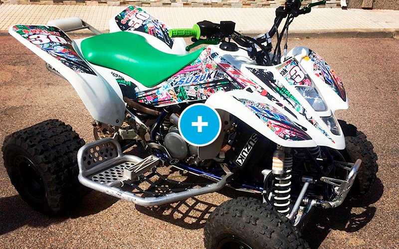 ADHESIVOS Y PEGATINAS DE VINILO PARA SUZUKI LTZ 400 Rt014