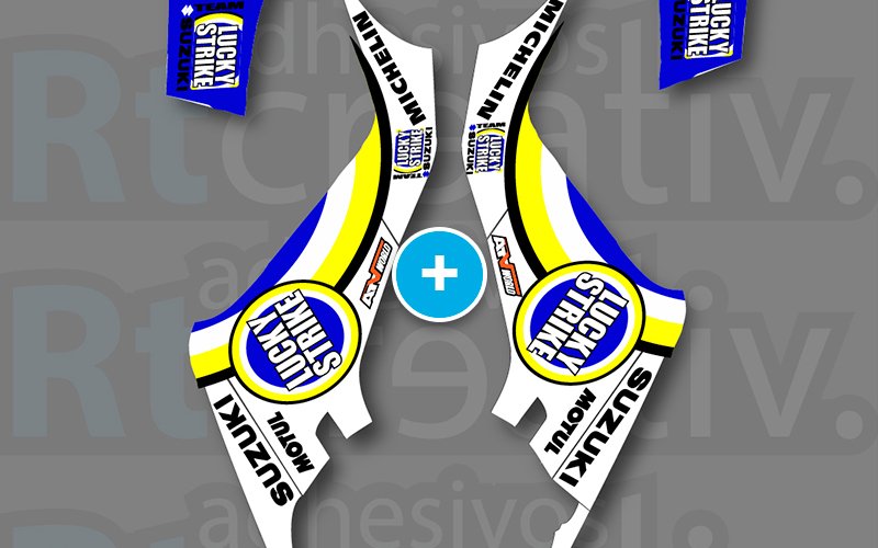 ADHESIVOS Y PEGATINAS DE VINILO PARA SUZUKI LTZ 400 Rt015