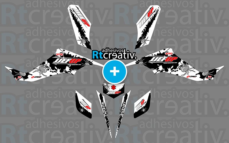 ADHESIVOS Y PEGATINAS DE VINILO PARA SUZUKI LTZ 400 Rt017