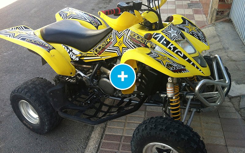 ADHESIVOS Y PEGATINAS DE VINILO PARA SUZUKI LTZ 400 Rt019
