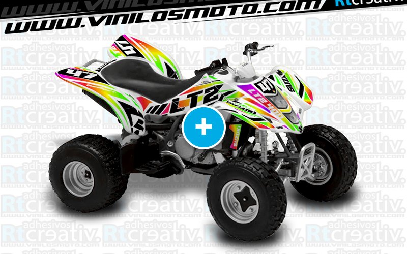 ADHESIVOS Y PEGATINAS DE VINILO PARA SUZUKI LTZ 400 Rt002